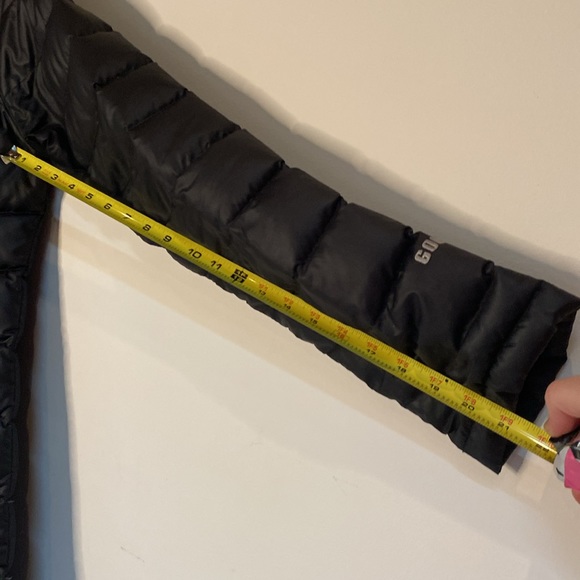 Women’s jacket, The north face down jacket XS black past knee length - Picture 4 of 12